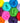 Beautiful Brights 250g Merino Spindefibre