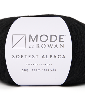 Mode At Rowan Softest Alpaca 010 Black - Rowan