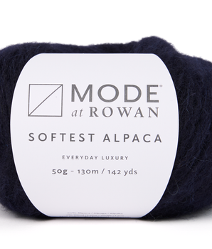 Mode At Rowan Softest Alpaca 011 Midnight - Rowan