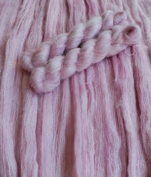 Støvet Pink - Silk Mohair