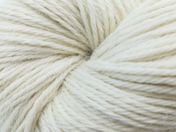 Alpaca/Silk - Ufarvet